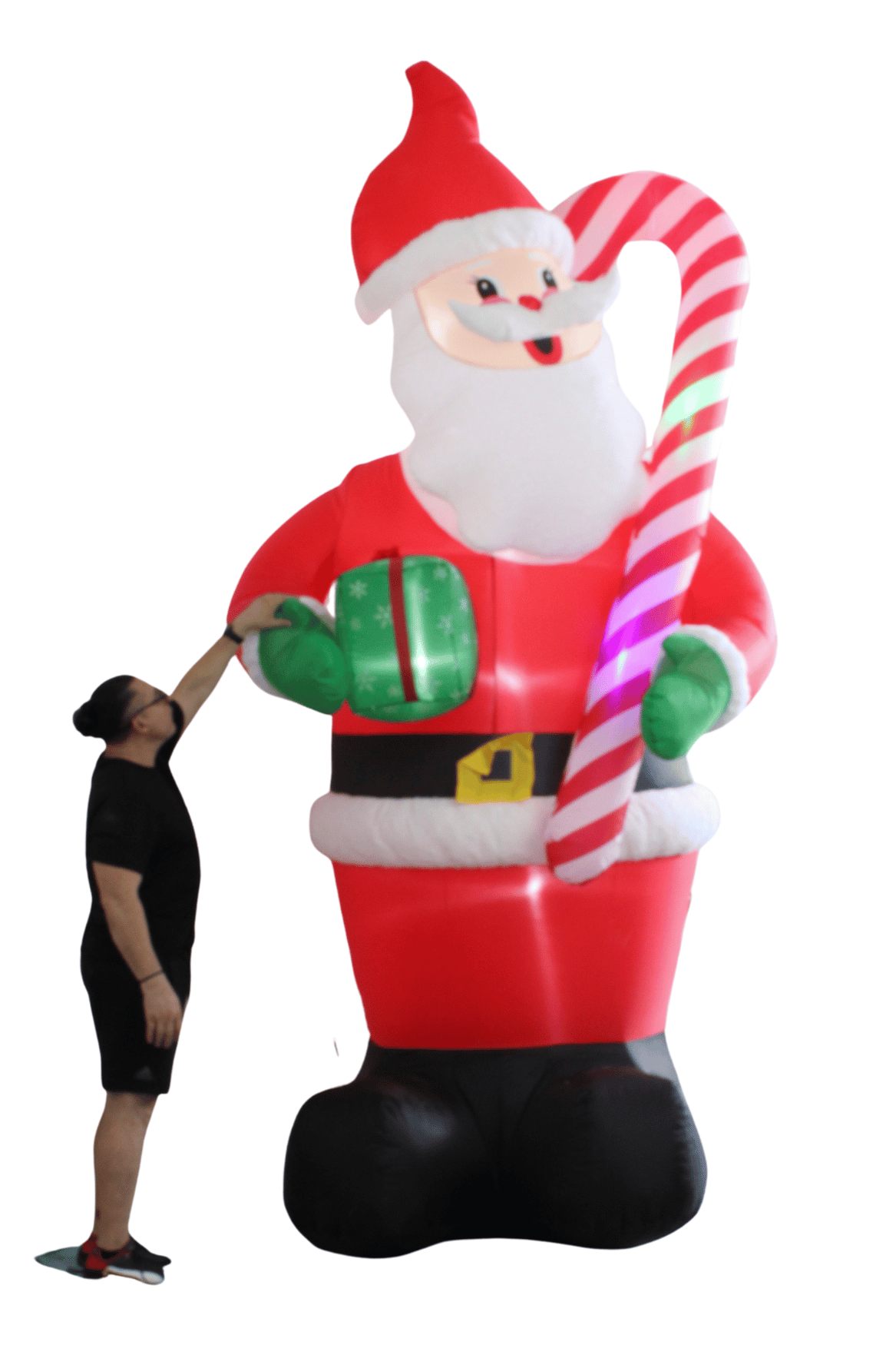 Santa Claus Mega gigante con caramelo